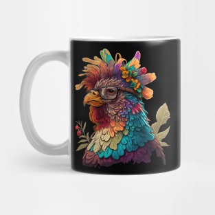 Chicken Hippie Mug